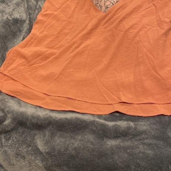 NWT Grace & Lace Tiered Rose Cami w/eyelash style lace size medium - Picture 3 of 6